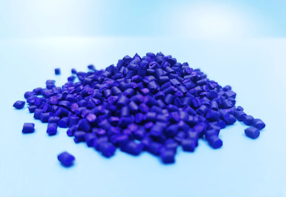 OEM Plastic Purple Color Master Batch For Film Injection Pipe Woven Bag