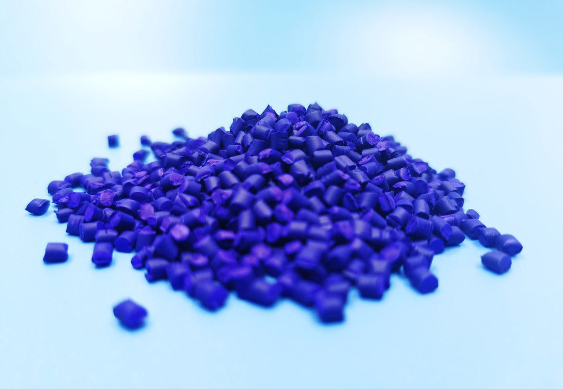OEM Plastic Purple Color Master Batch For Film Injection Pipe Woven Bag