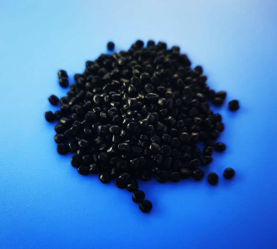 PE Carrier Plastic Black Masterbatch For Water Pipe Sheets Injection Moulding